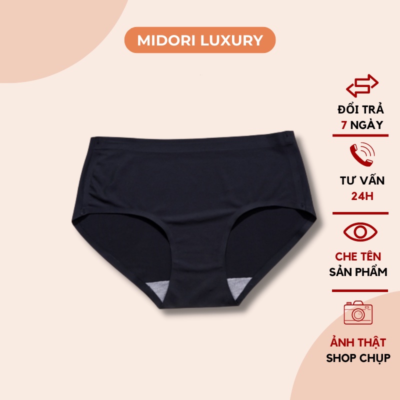 Quần lót nữ đúc su không đường may mềm mịn mát co dãn thoáng mát không lộ viền khi mặc quần bó