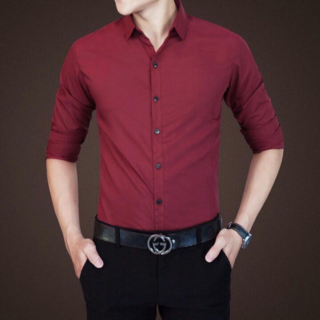 Combo 4 áo sơ mi nam cực chất