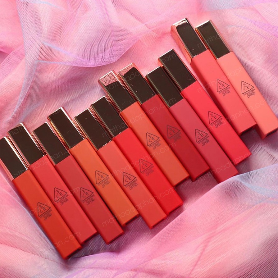 Son kem 3CE Cloud Lip Tint [HÀNG CHÍNH HÃNG] / Son 3ce màu tông đất thiết kế cưc sang trọng