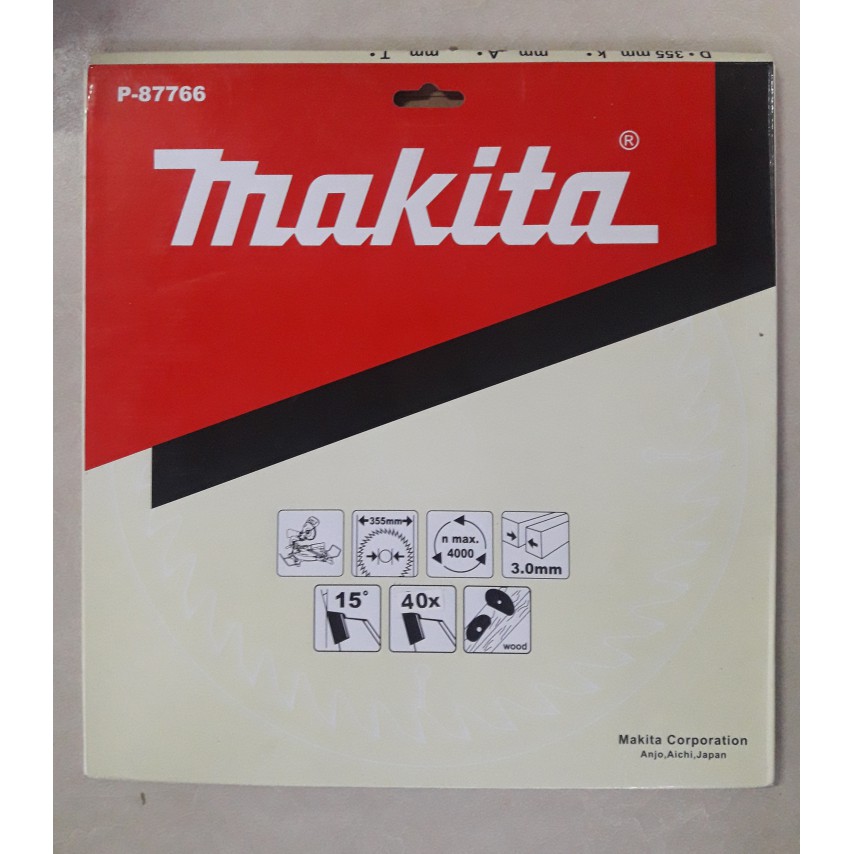 Lưỡi cắt gỗ Makita D355mm - Makita