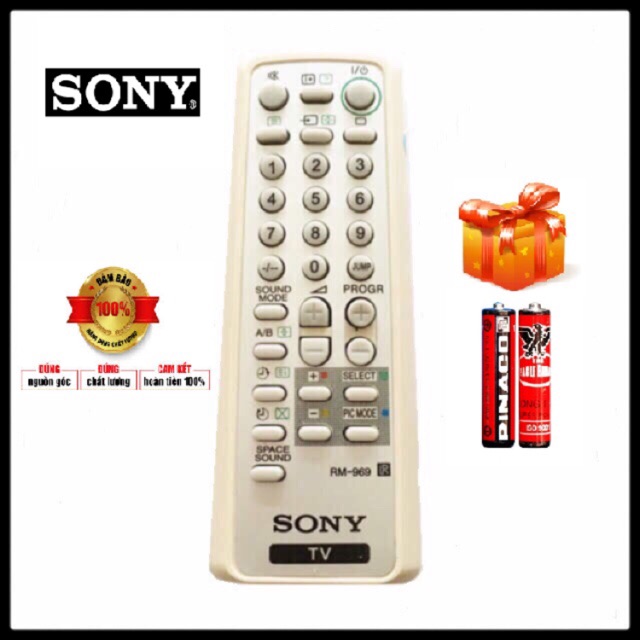 Điều Khiển Ti Vi SONY đời cũ