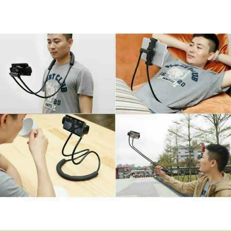 Giá đỡ điện thoại quàng cổ và để bàn