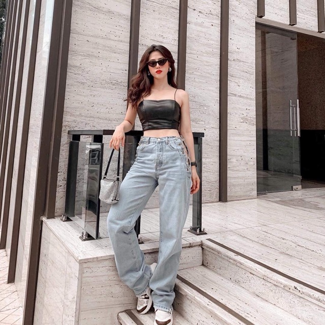 Áo croptop da 2 dây