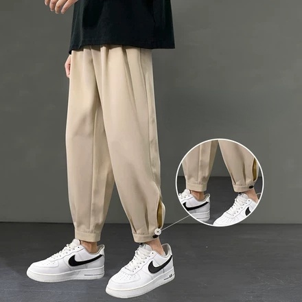 Quần Dài Thể Thao Vải Lụa Mát Thời Trang Cao Cấp Cho Nam