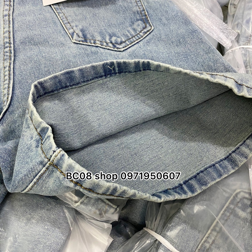 Quần SHORT JEAN NGỐ RỘNG Unisex phong cách ulzzang full size | BigBuy360 - bigbuy360.vn