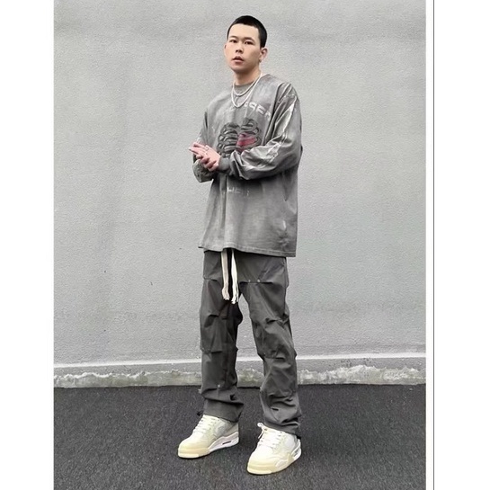 Quần Dài Ống Rộng Phong Cách Hip Hop Thời Trang Cá Tính