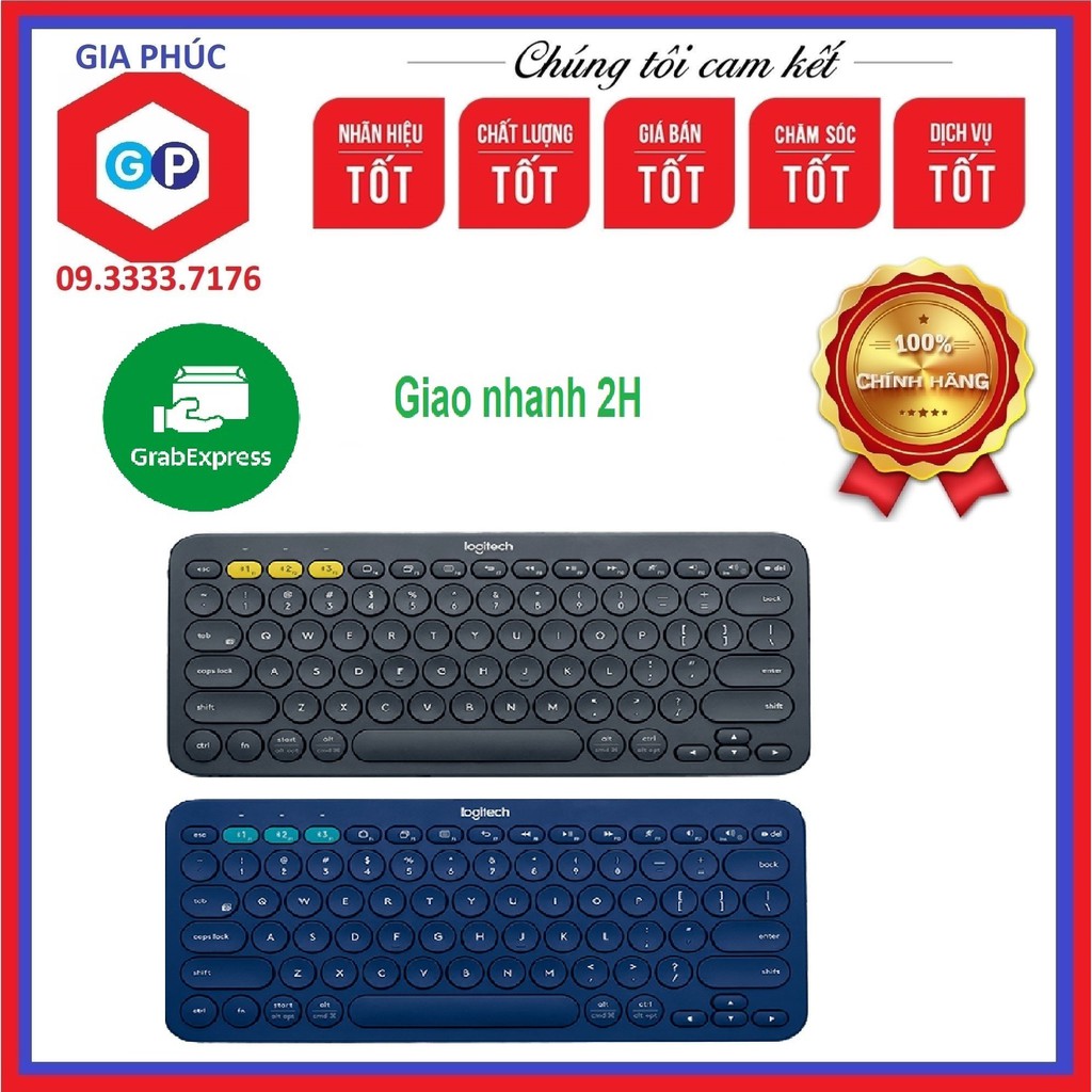 Bàn phím Bluetooth Logitech K380 Multi-Device - Kết nối Bluetooth