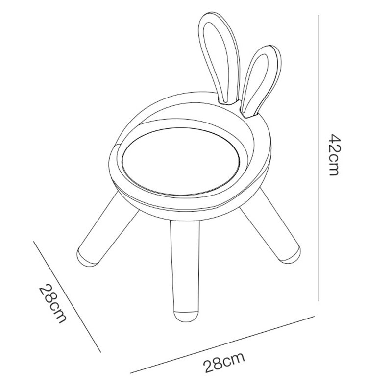 Ghế Đẩu Nhựa 4 Bước Cho Bé