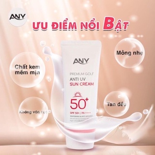 Kem chống nắng chống nhăn dưỡng trắng Any 60g