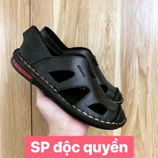 Giày hè - giày rọ nam da bò xịn v9005