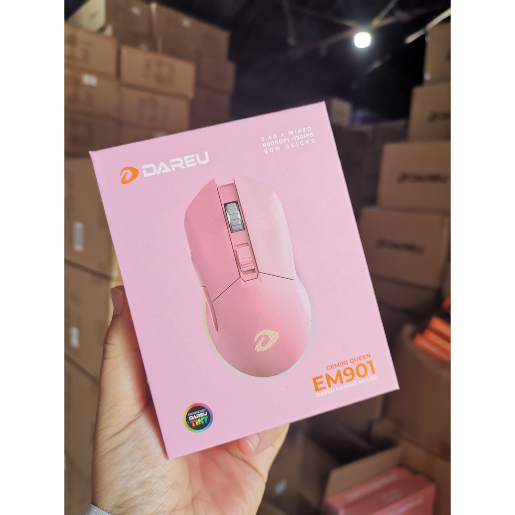 Chuột không dây Gaming DAREU EM901 RGB -