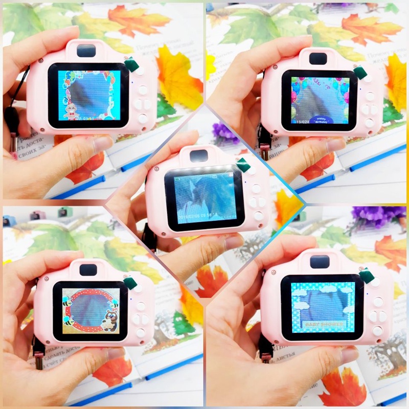 Máy Ảnh Kỹ Thuật Số Mini HD 2 Inch 16G Dễ Thương Cho Bé | BigBuy360 - bigbuy360.vn