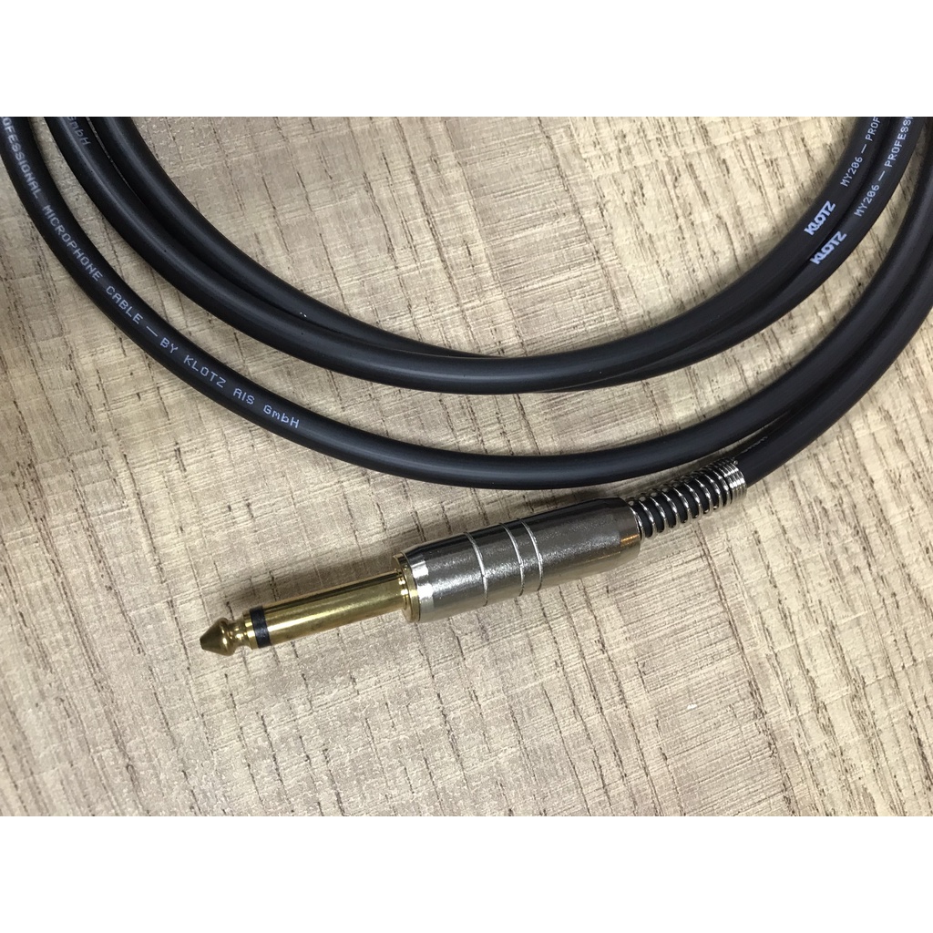 Dây tín hiệu MY 206 Klotz của Đức nối Jack 6 ly với canon độ dài tùy chọn