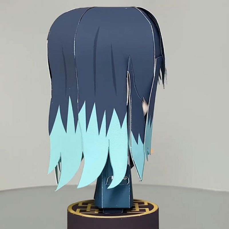 Mô hình giấy anime Hà Trụ Tokitou Muichirou ver.2