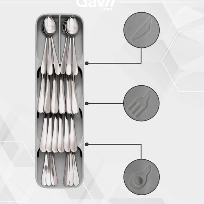 Hộp Đựng Muỗng Nĩa Cho Ngăn Kéo Tủ Nhà Bếp | BigBuy360 - bigbuy360.vn