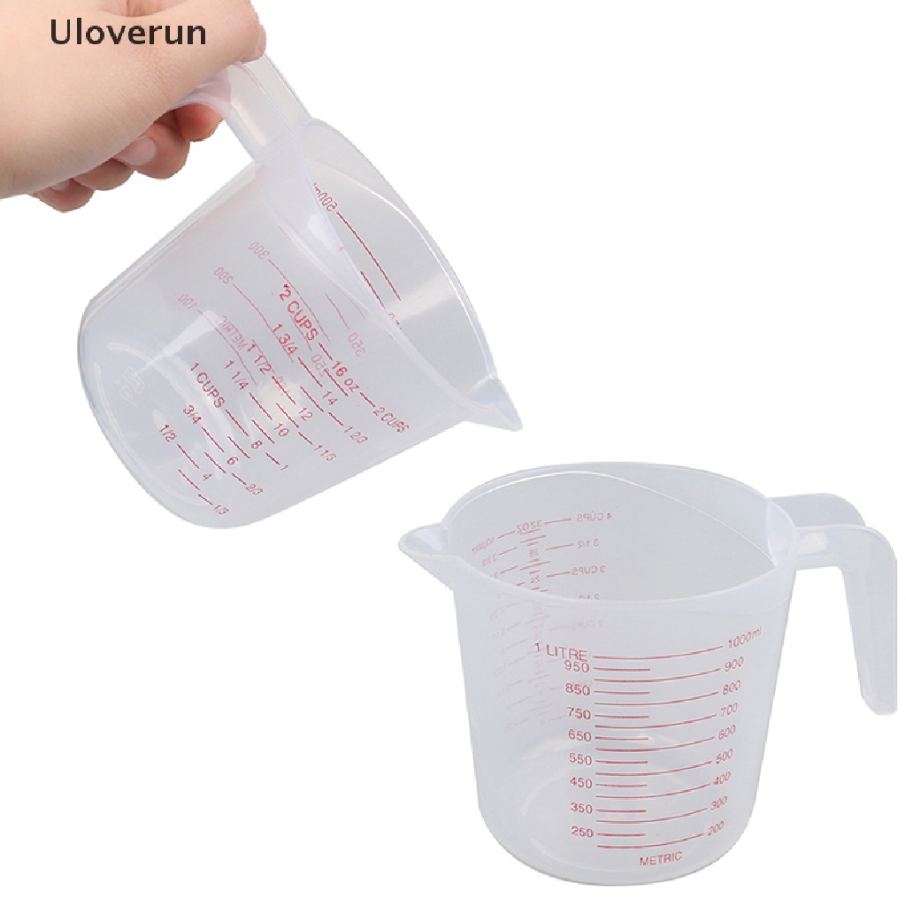 Uloverun Bình Nước Nhựa Dung Tích Lớn 250 / 500 / 1000ml Chất Lượng Cao