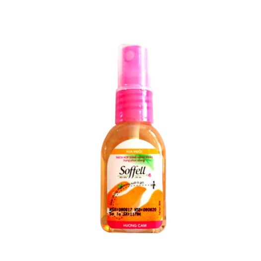 Xịt muỗi Soffell thơm ngát (Chai 30ml80ml)