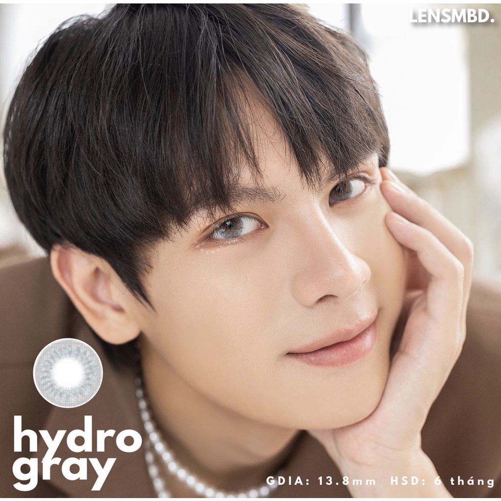LENS KÍNH ÁP TRÒNG XÁM TRONG TỰ NHIÊN HYDRO GRAY LENSMBD.