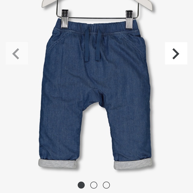 Quần pull lót nỉ siêu ấm rất xinh Tu Auth size 12-18m new 100%
