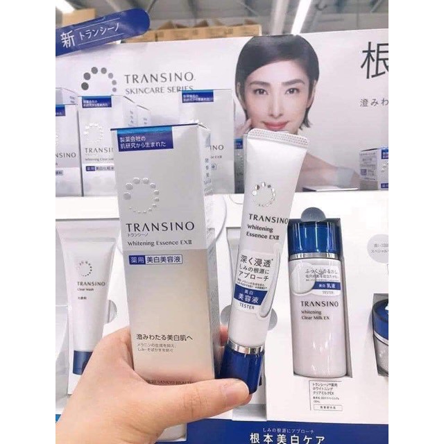(HÀNG CHÍNH HÃNG) Tinh chất dưỡng trắng Transino Whitening Essence EX 30g_50g