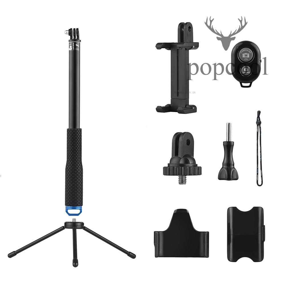 Gậy Selfie Ldx-808 Bằng Hợp Kim Nhôm 36cm - 110cm 4 Phần Kèm Kẹp Điều Khiển Từ Xa + Giá Đỡ Điện Thoại 3 / 4 "+ Kẹp Điều Khiển Từ Xa Cho Xiao 5 / 6" | BigBuy360 - bigbuy360.vn