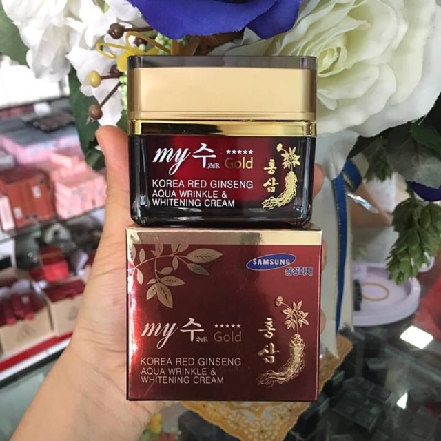 🌻🌻🌻Kem Sâm Hàn Quốc My Gold Korea Red Ginseng White Cream🌻🌻🌻