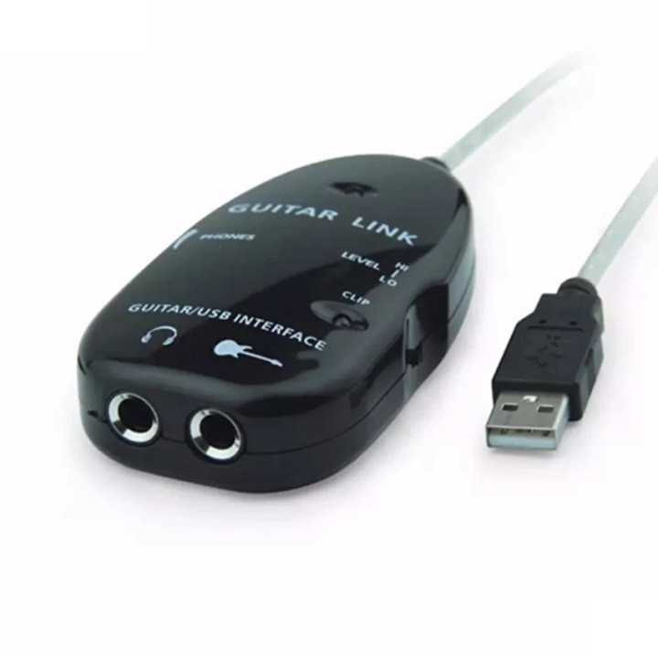Cáp USB Guitar Link kết nối đàn guitar với máy tính - Phụ kiện Guitar - Cable Usb guitar