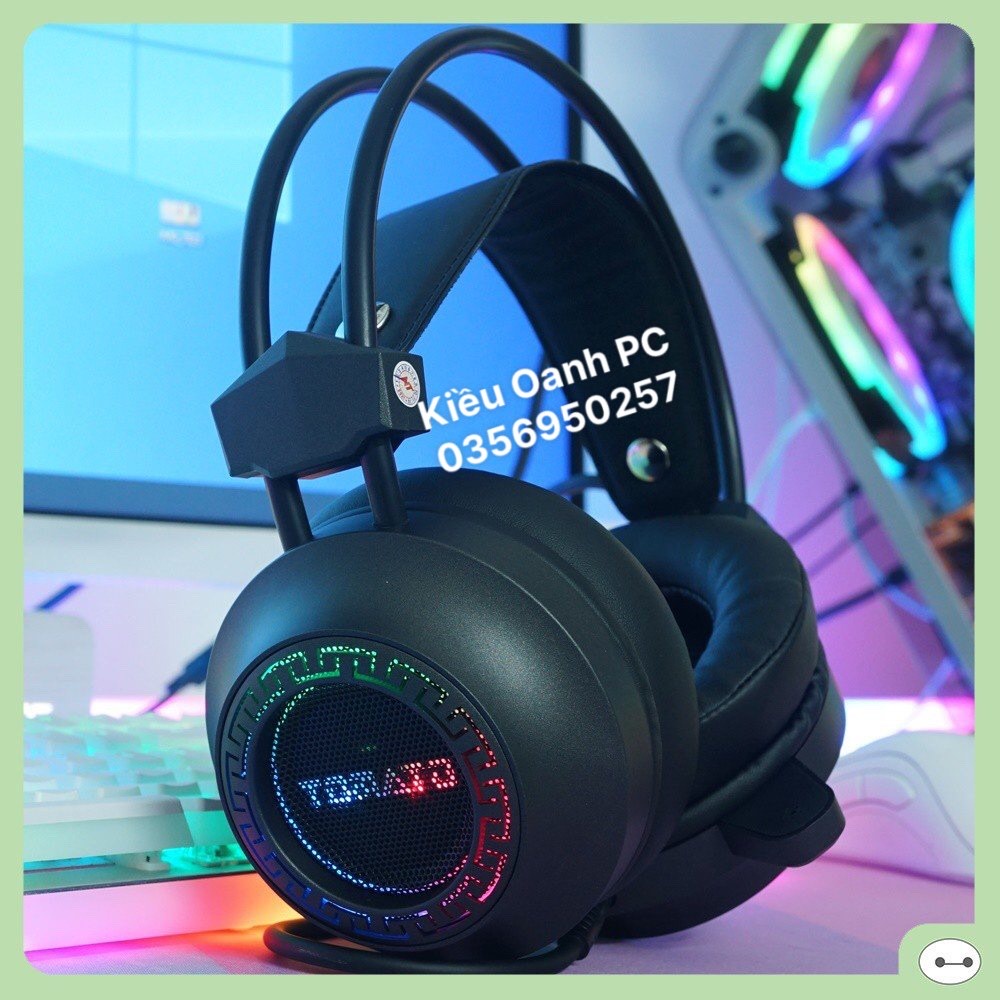 TAI NGHE TOMATO SK65 7.1 LED RGB