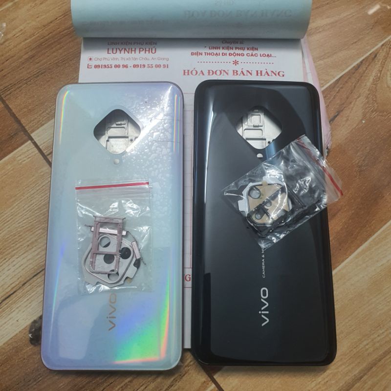 Vỏ vivo s1 pro có khung sườn kính camera khay sim bao test