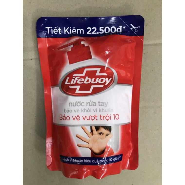 Túi nước rửa tay Lifebuoy bảo vệ vượt trội 450g