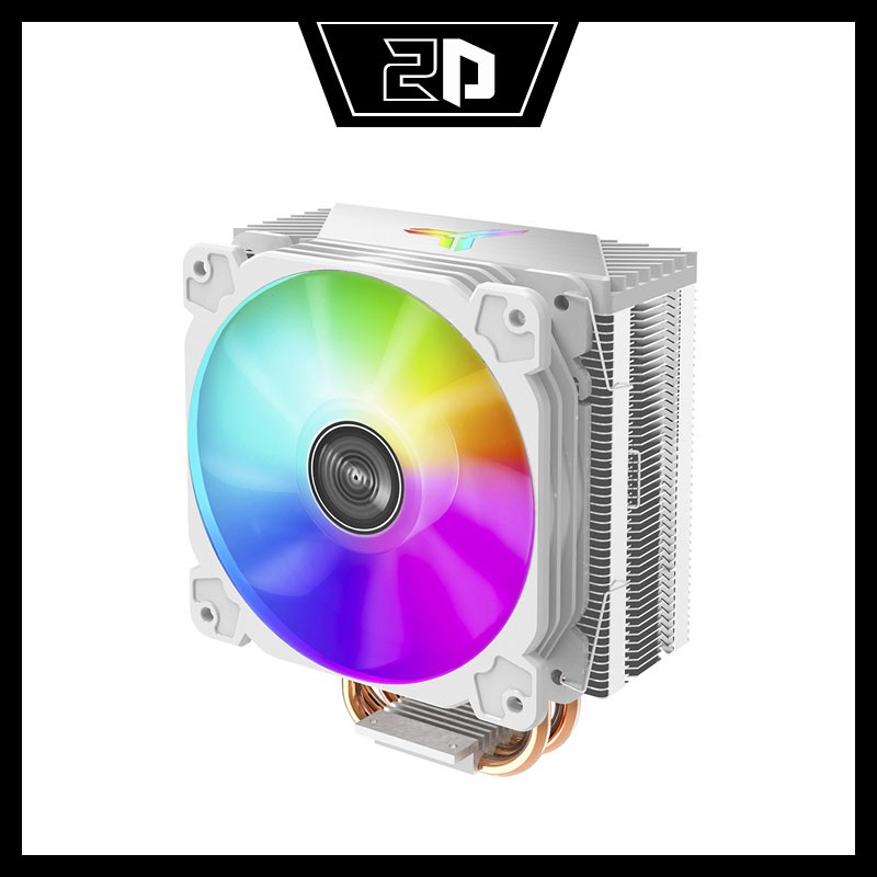 Tản nhiệt khí Jonsbo CR1000 TRẮNG (WHITE EDITION) LED RGB tự động