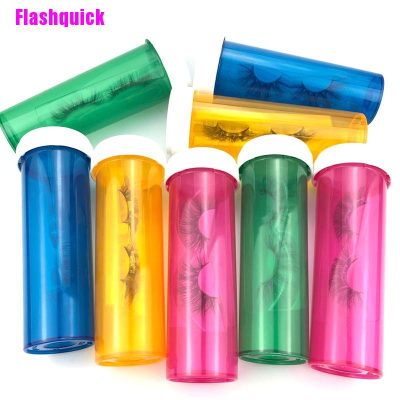 (hàng Mới Về) Hộp Đựng Lông Mi Giả Hình Vỏ Thuốc Độc Đáo Tiện Dụng