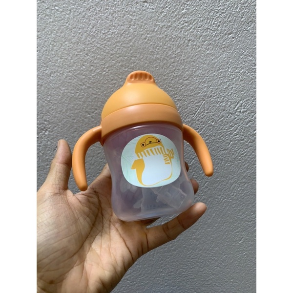 Bình tập uống chống sặc Valueder cho bé (tặng kèm cọ ống hút)