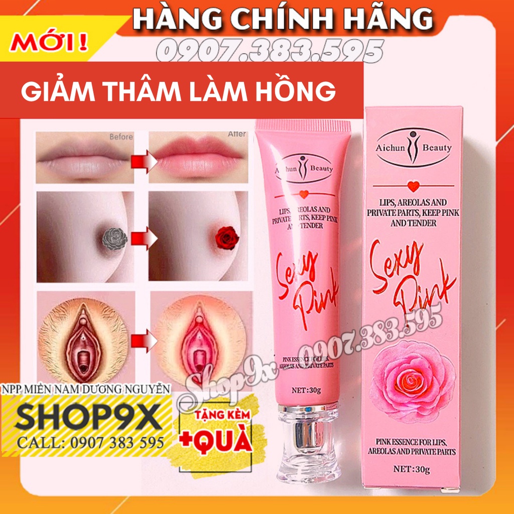 [Mã COSDAY giảm 8% đơn 150K] Chống Thâm Môi - Làm Hồng Môi - Nhũ Hoa - Vùng Kín Pei Mei Sexy Pink Bioaqua 30g