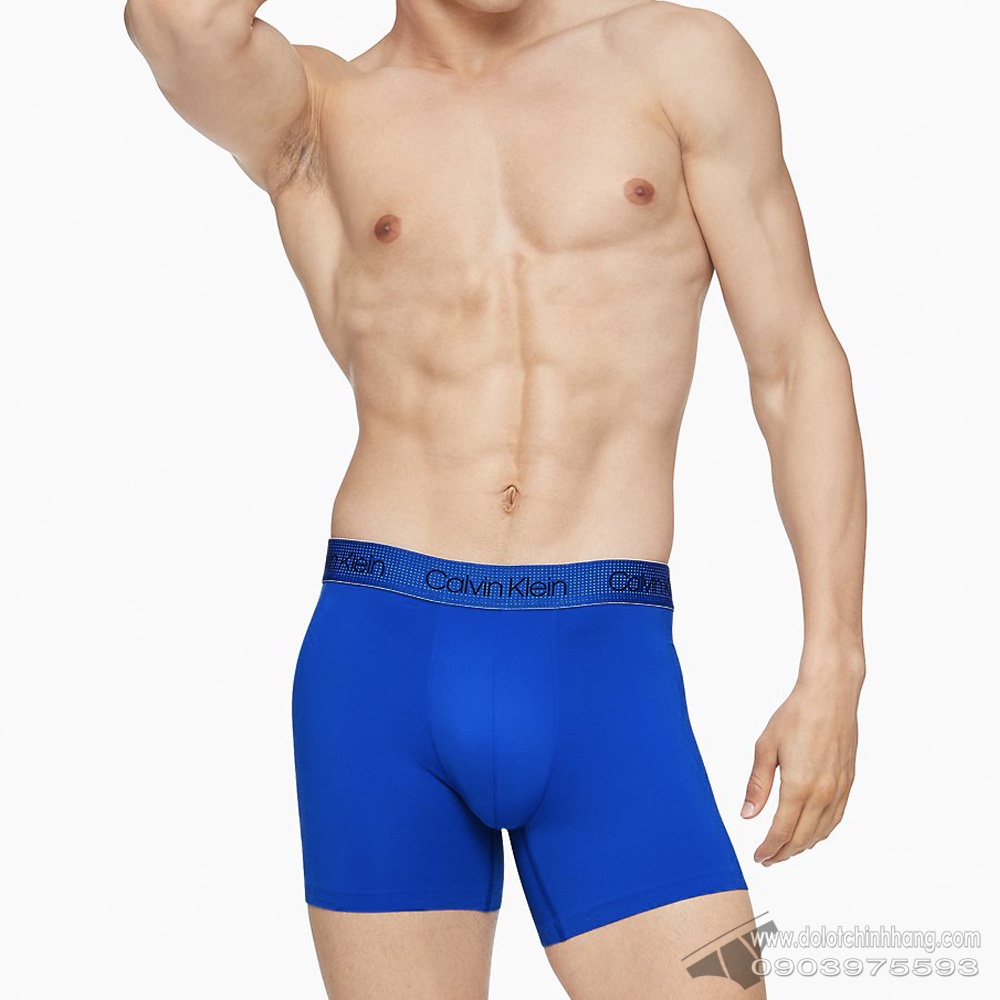 Quần lót nam Calvin Klein NB2754 Air FX Tech Micro Boxer Brief Kettle Blue