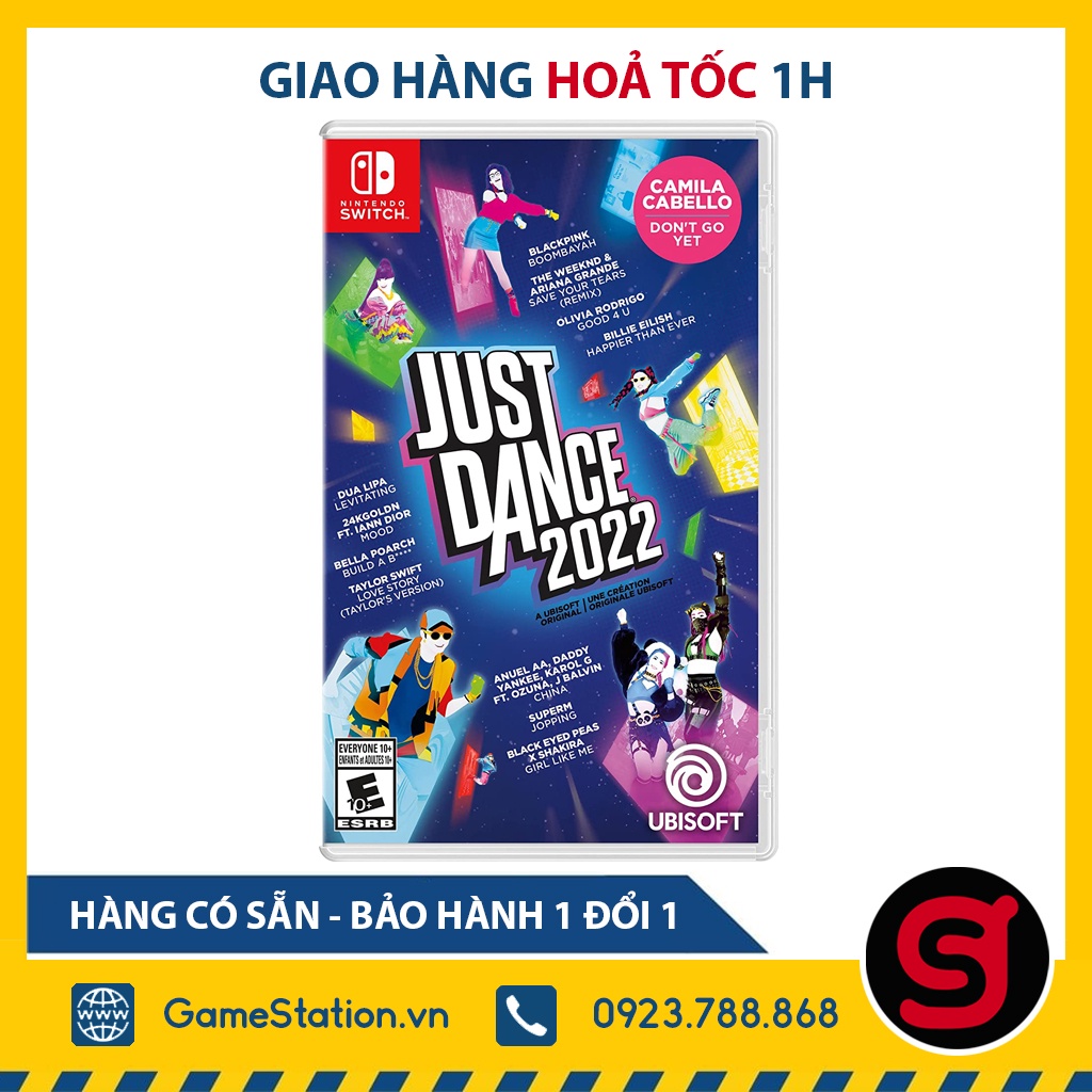 Đĩa Game Just Dance 2022 - Cho Máy Nintendo Switch