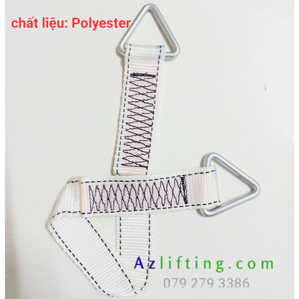 [Deal sốc] Bộ 2 dây chằng hàng hai đầu khoen tam giác chằng hàng xe máy, ô tô, pallet