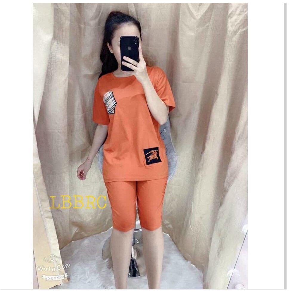 SET BỘ THUN NỮ,THIẾT KẾ HỌA TIẾT XINH XẮN,CHẤT LIỆU VÃI CO GIẢN VÀ MỀM MỊN  THỜI TRANG KME.STORE