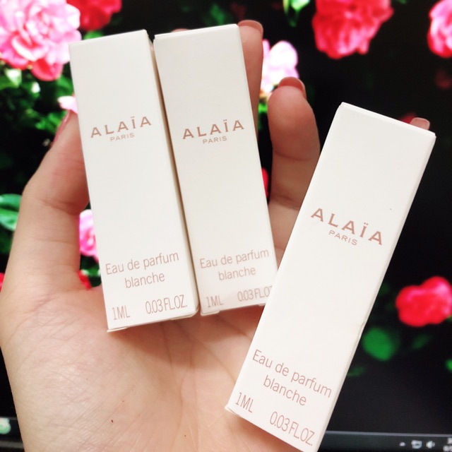 Nước hoa vial Alaia Blanche