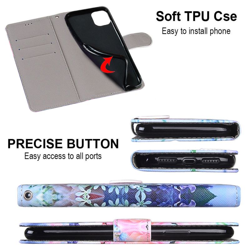 Vỏ Bao Da Điện Thoại Nắp Lật Kèm Ngăn Đựng Thẻ Khóa Nam Châm Cho Samsung Galaxy S10 S10 Plus S9 S9 Plus S8 S7 Note20 Ultra Note20 10 Ốp
