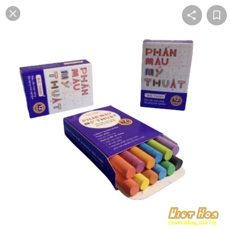 Phấn Màu Mỹ Thuật Đức Thanh Hộp 12 Màu