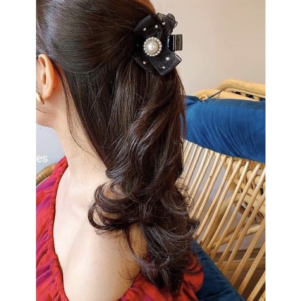 Kẹp cua nơ loại nhỏ kẹp nửa đầu