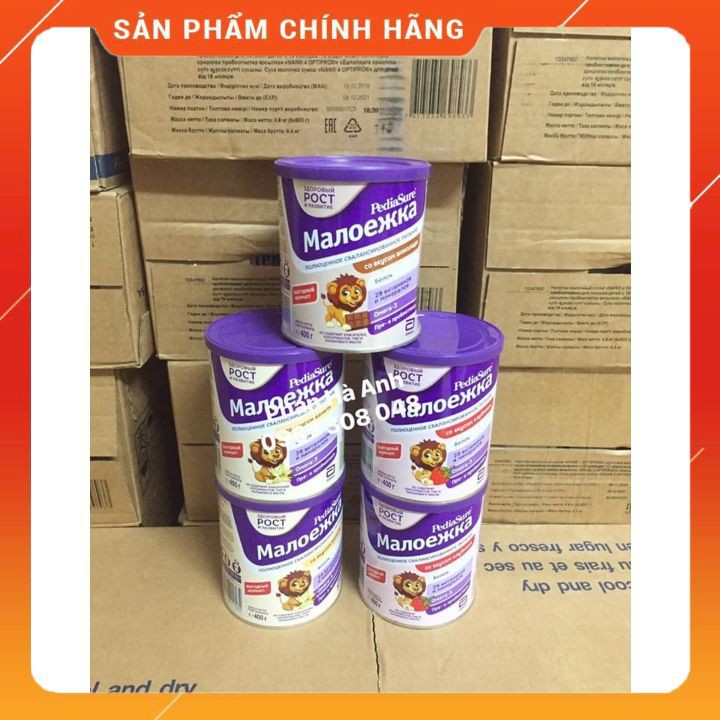 [ 100% HÀNG CHUẨN ] Sữa Pediasure Nga 400g đủ vị - Dinh dưỡng thiết yếu dành cho bé