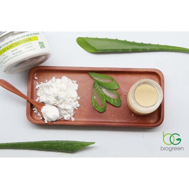 Bột nha đam, bột chiết xuất từ nha đam, lô hội tươi nguyên chất 100% đẹp da, giải nhiệt 50g,100g