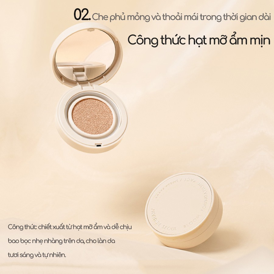 Phấn nước Javin De Seoul Bloom Foundation Pact 13.5g | BigBuy360 - bigbuy360.vn