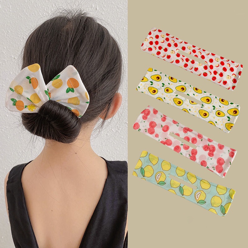 Kẹp Tóc Hình Trái Cây Dễ Thương Cho Bé Gái