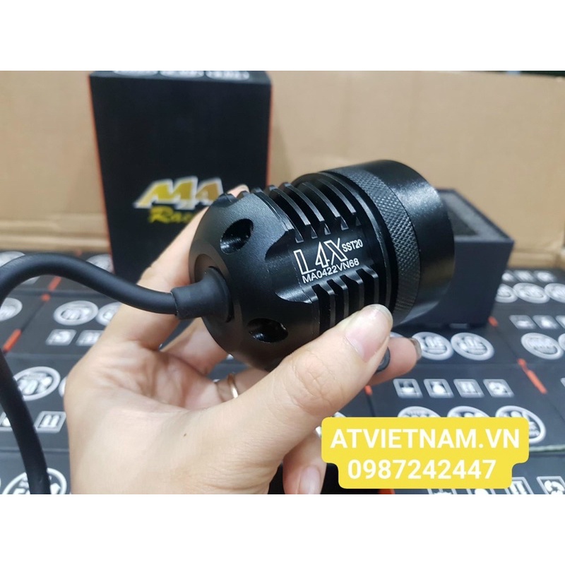 ĐÈN TRỢ SÁNG L4X SST20 MA Racing sáng gom