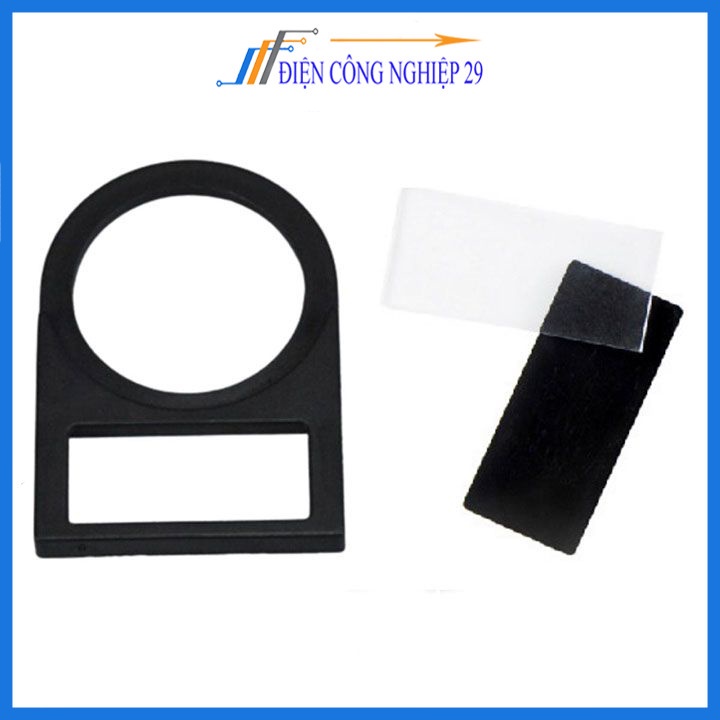 Tem nhãn mica phi 22mm và 25mm ghi tên, kí hiệu thiết bị điện trên tủ điện giúp nhận diện dễ dàng hơn