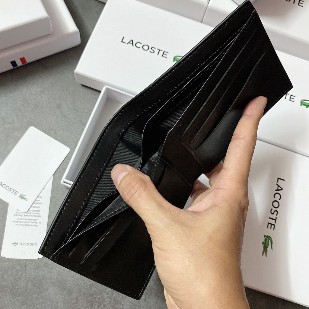 Ví ngắn cho nam trơn hoạ tiết - V363