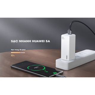 Củ sạc nhanh 2 cổng 65w Remax RP-U50